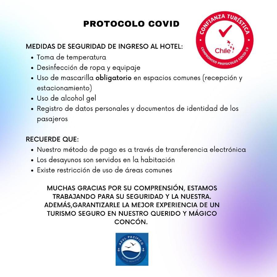 Azulpacifico Hotel Boutique Concón Zewnętrze zdjęcie